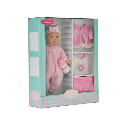 Muñeca Sweet Baby Nursery Deluxe Slumber 12 pulgadas miniatura 7
