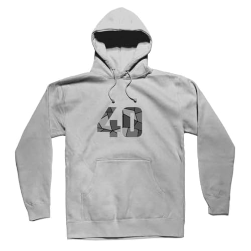 Hoodie 40 gris chiné unisexe pour rester au chaud avec style