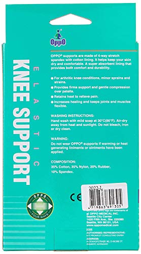 Image of Oppo Elastic Knee Support - Large