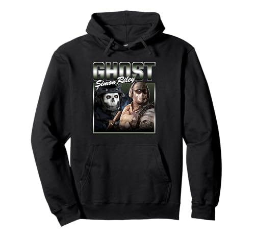 Call of Duty Ghost Simon Riley 90's Collage Video Game Pullover Hoodie
