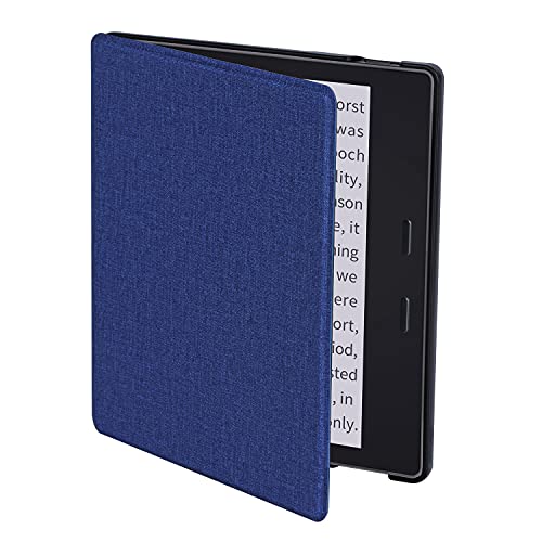 Case for Kindle Oasis 9, 10th Generations Flip Cover Protection Case for Kindle E-Readers, Ultra-Thin Protective Cover with Auto Sleep/Wake Up Compatible with Kindle Oasis 2017, 2019 Models Navy Blue