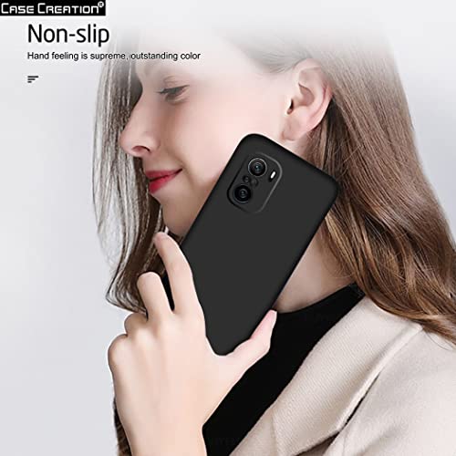 Image of Case Creation Compatible with Oneplus 5 2021 Back case, Oneplus 5 Slim Flexible Smart Look case with 360 Camera All Angle Protection (Pure Black)