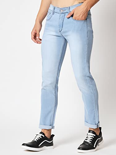 Image of RAGZO Jeans Pant for Men Slim Fit Stretchable Casual Look Breathable Fabric