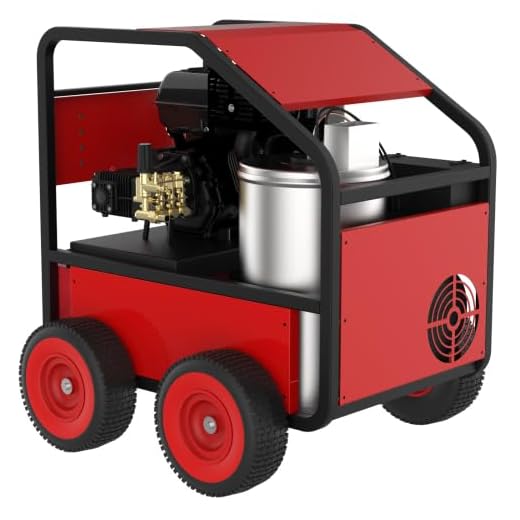 4000 PSI Commercial Hot Water Pressure Washer