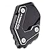 HZGLY R1250 GS Zubehör Motorradständer Seitenständer Verlängerung Pad Plattenabdeckung Für BMW R1250GS R 1250GS R 1250 GS 2018-2019 2020 2021 2022 Ständer (Color : Black)