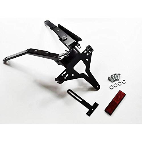 Preisvergleich Produktbild IBEX 10000265 Kennzeichenhalter Kennzeichenträger Nummernschild Halter Halteplatte kurzes Heck inklusive Kennzeichenbeleuchtung und Rückstrahler