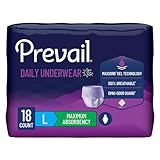 Prevail Proven | Large Pull-Up | Women's Incontinence Protective Underwear | Maximum Absorbency | 72 Count