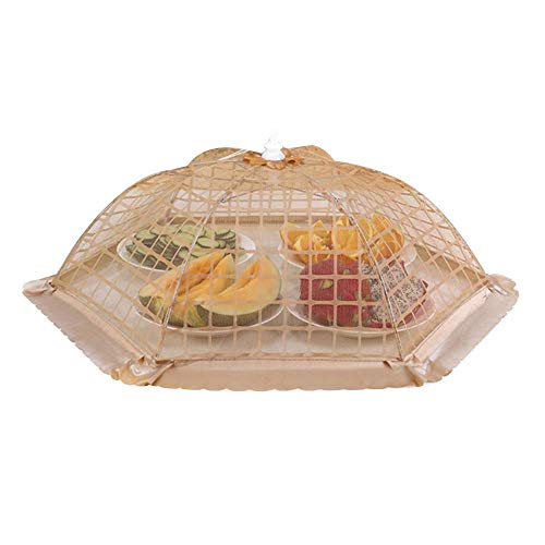 T-TXS Cubierta de Comida Alimentos Cubierta removible y Lavable Carpa Inicio Alimentos Plegable Cubierta de Polvo de Insectos Prevención de la Mosca for el Restaurante Wild Camping