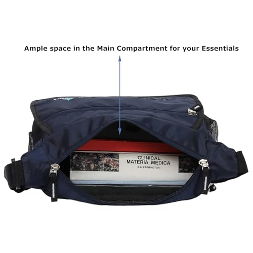 Image of perfect star Unisex Crossbody side bags Messenger Bag, 30.5 x 24 x 10 cm, Adjustable Shoulder Strap, Multi-Pocket sling bag for man travel