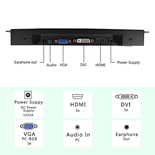 Vsdisplay 10.4 Inch 800X600 Portable Lcd Monitor Vs104Zj01 Extra Display Screen With Hd-Mi Dvi Vga Input,Built-In Dual Speakers #TOP3