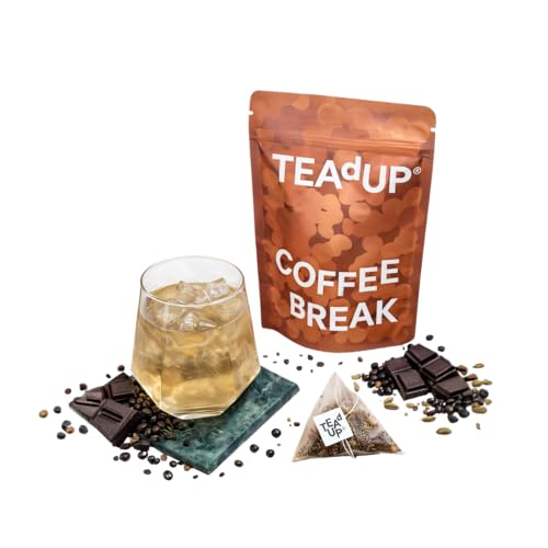 TEAdUP Gin Botanicals & Gewürze - Coffee Break (Kaffee & Kakao) – 10 BoozyBags – Kreiere neue...