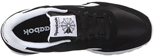 Reebok Men's Classic Nylon Walking Shoe, US Black/White, 11 | Image 4