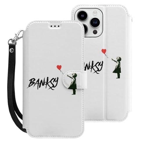 oNV[ ̎q ԂD Banksy iPhone15 Pro MaxpP[X 蒠^ z^ X}zP[X J[h[ PUU[  ACtH15 Pro MaxpP[X Sʕی }Olbg ϏՌ EȒP