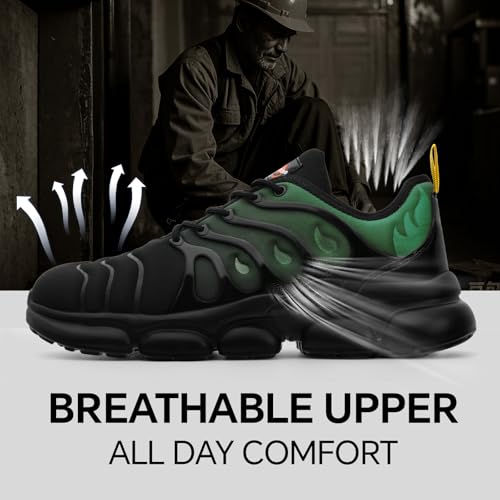 Image of Steel Toe Shoes for Men Women Lightweight Safety Work Sneakers