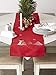 DII Embroidered Holiday Table Décor Collection Christmas Kitchen, Snowman Table Runner, 14x70, Red