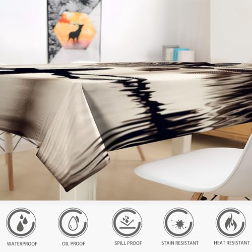 Nappe ballet 140x140 cm imperméable PICUAL en polyester lot de 2