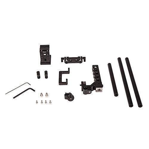Image of Ikan Elements Plus Blackmagic Pocket Cinema Kit, Support Rig for the Blackmagic Pocket Cinema Camera with Plenty of 1 /4 20″ Mounting Options (ELE-P-BMPCC) - Black