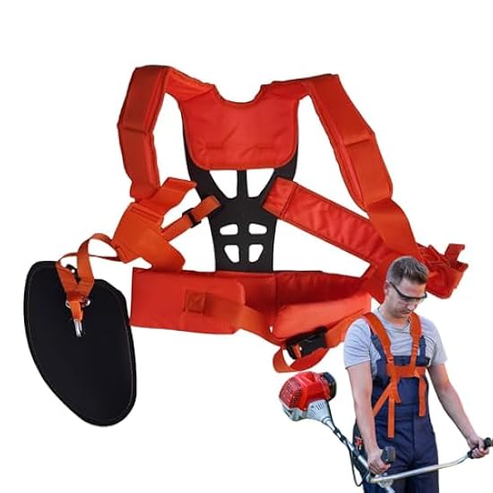 Cinghia Universale Regolabile Per Tosaerba In Nylon A Doppio Strato, Spessa E Confortevole, Grigia | Leroy Merlin