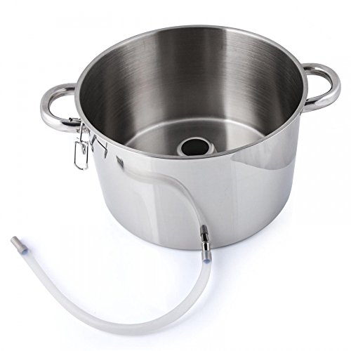 Grafner 8,5 Liter Dampfentsafter | Ø26cm | Induktionsgeeignet | Edelstahl | Ablasshahn | Fruchttopf Entsafter Obstpresse Obst Gemüse entsaften - 5