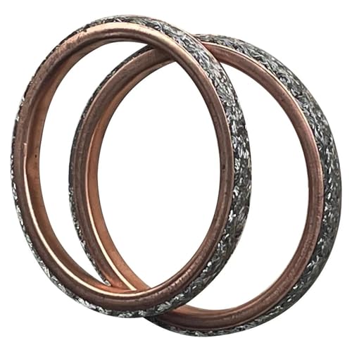 Junta Junta De Escape Para FZ8 800 N NA S SA 2010-2016 FZS 1000 2001-2005 MT-09 850 SP Sport 2013-2019 (44 X 3,5) Sellos(2 piezas)
