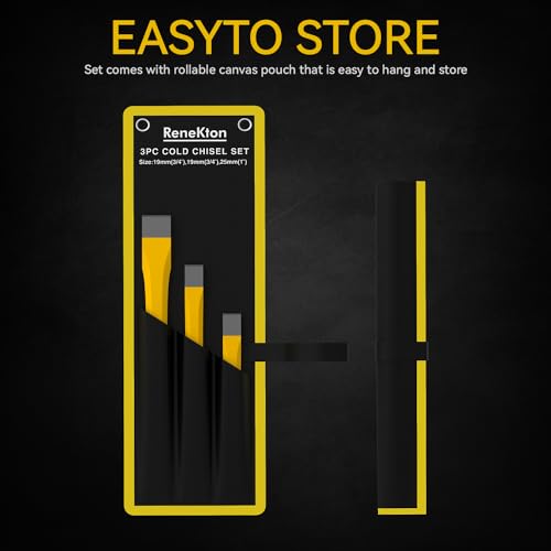 Renekton Heavy Duty Cold Chisels Set thumb #2