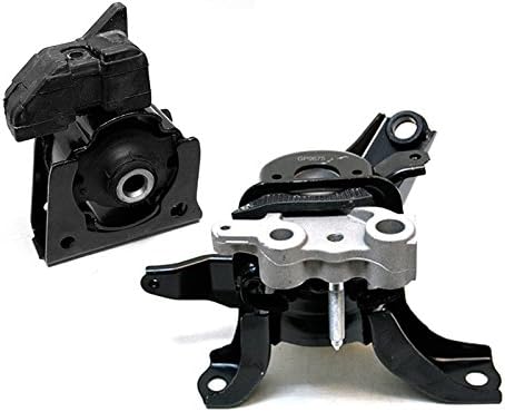 K2220 Compatible with Fits 2010-2017 Toyota Prius Prius V Lexus CT200h, 1.8L Front Motor Mount Set 2pc : A62053, A62089