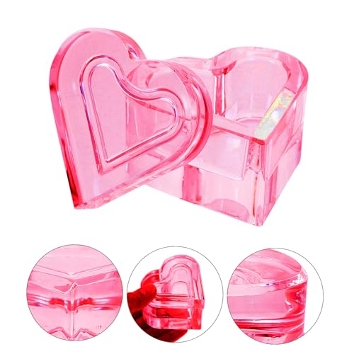 Copa de cristal en forma de corazón para uñas acrílicas miniatura 6