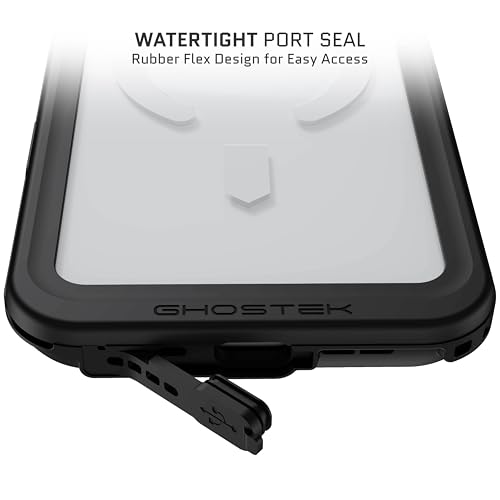 Ghostek Nautical Slim Apple iPhone 17 Pro Max Case Waterproof - Built-in Screen and Camera Lens Protector, Compatible with MagSafe Accessories Designed for iPhone17 ProMax (6.9", Clear) by Ghostek - Image 4