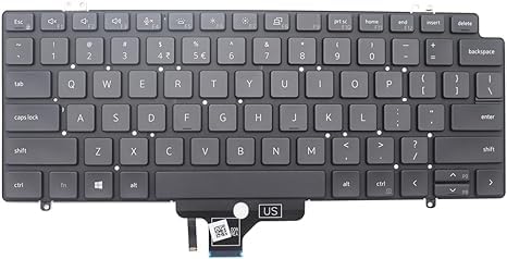 BHOMANI Laptop Keyboard Compatible for Dell Latitude 7410 14-7410