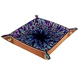 cambiamonete vne MULTI DESIGN Surtble per archiviazione e gioco. Questo vassoio quadrato con 4 bottoni automatici agli angoli è facile da piegare e aprire. È la scelta perfetta per evitare che i tuoi dadi si muovano durante i giochi. Perfetto per sistemare ordinatamente la tua chiave orologio gioielli tappi per le orecchie cellulare cosmetici per monete pennelli per il trucco penne occhiali bottoni perline strumenti artigianali semi e altri piccoli oggetti che di solito sono sparsi ovunque.