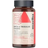 NUEVA FÓRMULA FUERTE Y EQUILIBRADA con Extracto Concentrado de Maca Andina 4: 1, Tribulus terrestris titulado al 40% en saponinas, bisglicinato de magnesio y ashwagandha