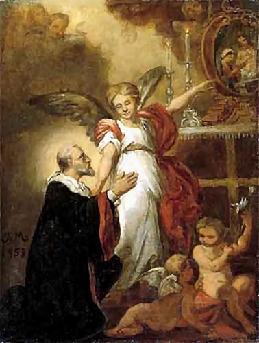 Toile murale Saint Jean Jan Matejko 60x90cm pour décoration de salon