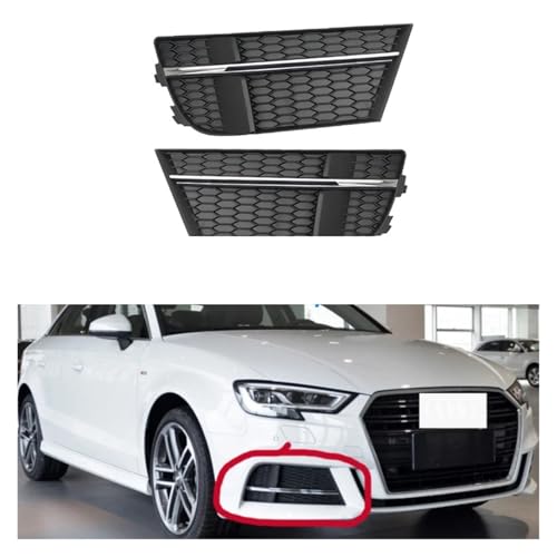 Accesorios de coche: rejilla parachoques delantero Audi A3 S Line 2019 5