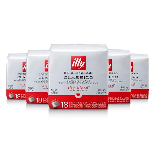 90 Cápsulas Illy Iperespresso, Café Illy Blend, Clássico