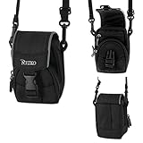 Traveling Case with Shoulder Neck Strap, 3 compartments, Belt Loop for Kyocera DuraXT.