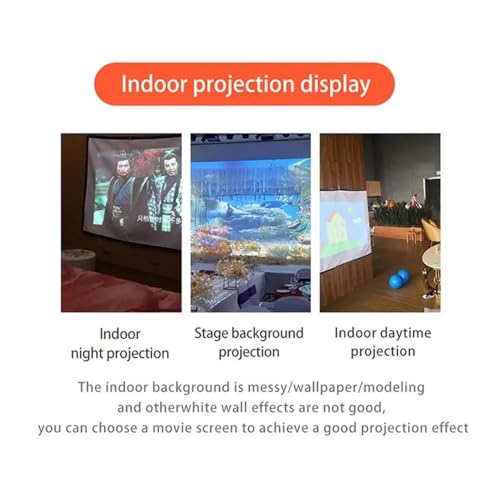 Pantalla para cine en casa portátil antirreflejo 120 pulg miniatura 5