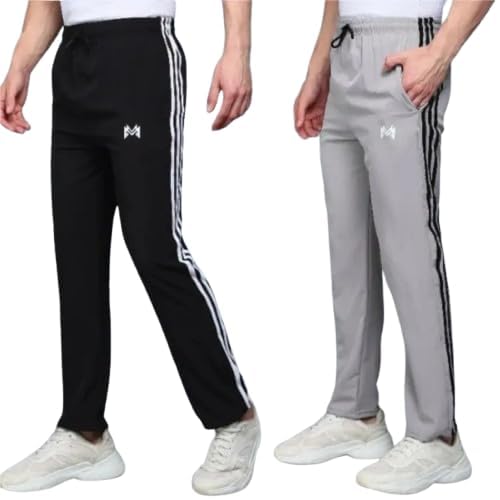 mank-d Men's Slim Fit Track Pants – Joggers for Running, Gym, Sports, and Casual Wear | Multipurpose Activewear Lower for Men & Boys | Stylish Summer Trousers & Night Pants-picture-25