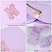 Uygafly Birthday Gifts for 6 7 8 9 10 11 12 13 Year Old Girls,Fanny Pack Belt Bag Crossbody Bags for Women Girls Kids,Fashion Waist Packs Cute Teen Trendy Stuff Travel Essentials | Lavender,M