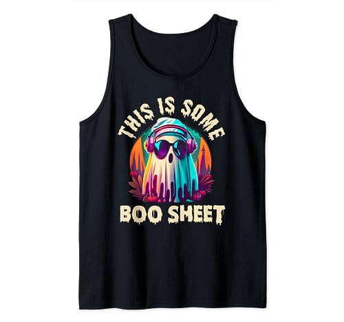 This Is Some Boo Drap Halloween Fantôme Humour Hommes Femmes Débardeur This Is Some Boo Drap Halloween Fantôme Humour Hommes Femmes Débardeur