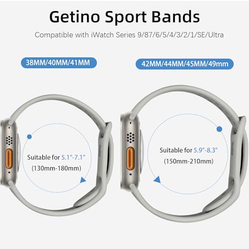 Getino Compatible With Apple Watch Band 38Mm 40Mm 41Mm Iwatch Se Series 9 8 7 6 5 4 3 2 1 Women Men thumb #6