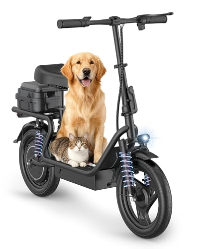 Image of MAXSHOT Electric Scooter for Adults, 8.5 /10 /14 inch Tires, 19 /22Mph, 350W /500W Motor, 21-28 Miles Range, Folding E-Scooter with Dual Suspension,APP Control