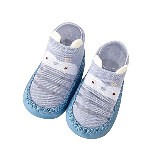 Orrda Antiskid Shoe Socks for Baby Boys and Girls | Antislip Soft Sole Socks Cum Shoes Bootie Footware for Baby Boys/Girls/Toddler and Infant (1Pair_Multicolor)