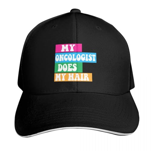 Gorras de béisbol Mi oncólogo me Hace el Pelo Gorra Deportiva Moda Playa Sombrero Personalizado Sombreros para Mujeres Hombre Verano al Aire Libre Deporte Regalo