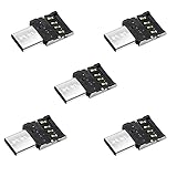 Lleva estos adaptadores ligeros tipo C a USB contigo. Es pequeño y se puede guardar de forma segura en mochilas, bolsillos, maletines u otros lugares que desees, fácil de usar