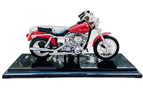 Moto miniature 1997 FXDL Dyna Low Rider 1:18 en alliage injecté pour collectionneurs