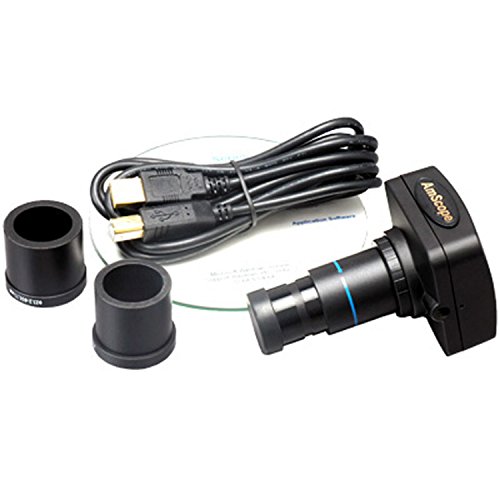 Image of AmScope GM400TZ-10M Digital Trinocular Gemology Stereo Zoom Microscope, WH10x Eyepieces, 3.5X-90X Magnification, 0.7X-4.5X Zoom Objective, Halogen and Fluorescent Lighting, Inclined Pillar Stand, 110V-120V, Includes 0.5X and 2.0X Barlow Lenses, 10MP Camera with Reduction Lens, and Software