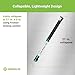 Greenlee FP18 Collapsible 18' Cable Pulling and Reaching Fish Pole, Far-Reaching Wire Pulling Tool for Pushing/Pulling Cables