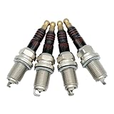 IFR6J11 IFR6J-11 Iridium Spark Plug 4PCS Compatible for Suzuki Jimny 7658 SK20R11 BKR6EIX-11 K6RIU-1
