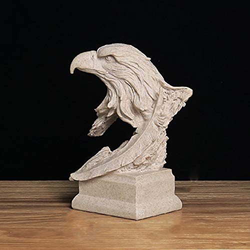 Statue d'aigle en résine pour sublimer votre salon ou créer un jardin majestueux