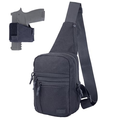 NorthClimbOtd Tactical Sling Chest Bag Concealed...